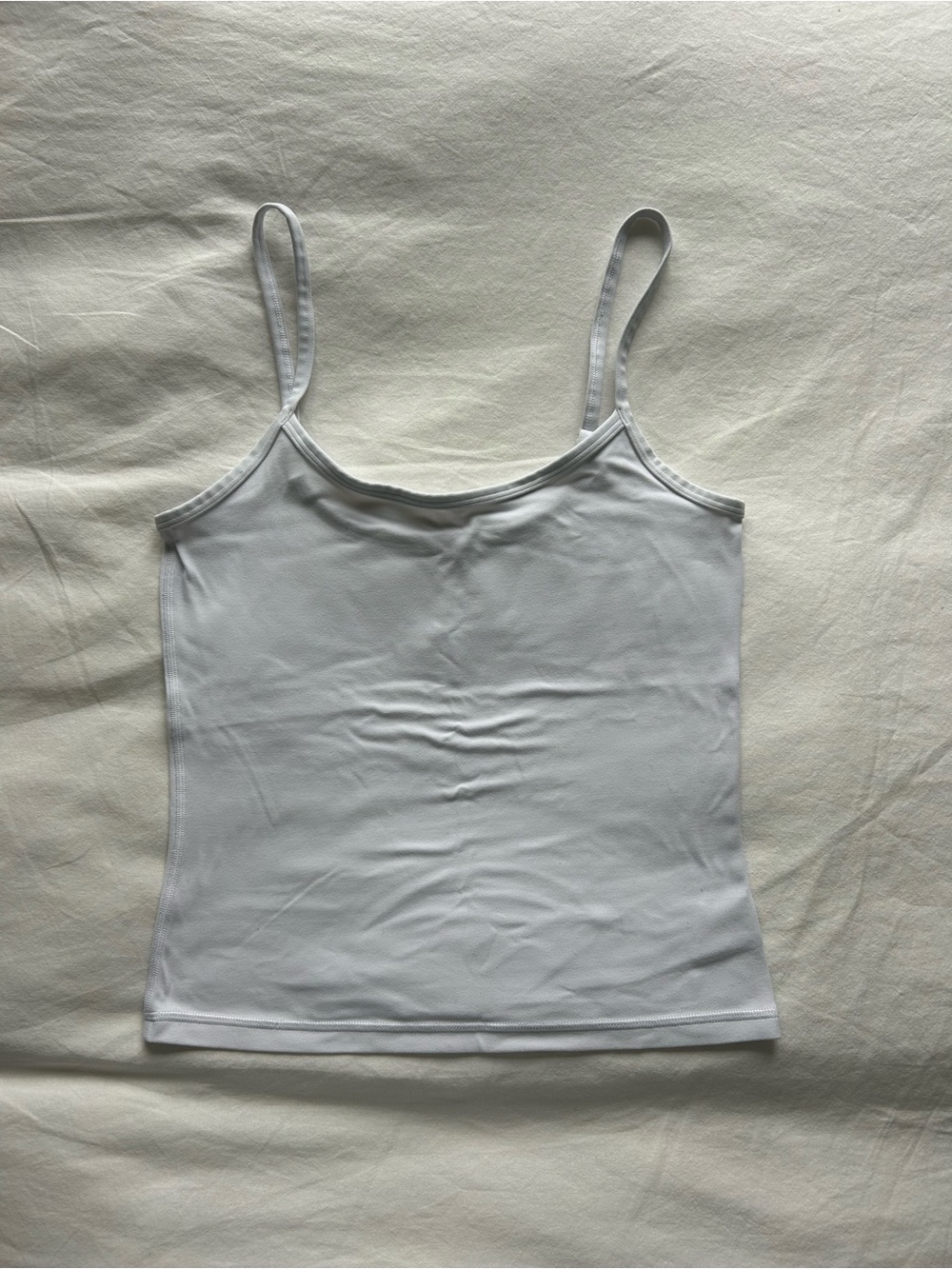 Aritzia Golden White Butter Tank
